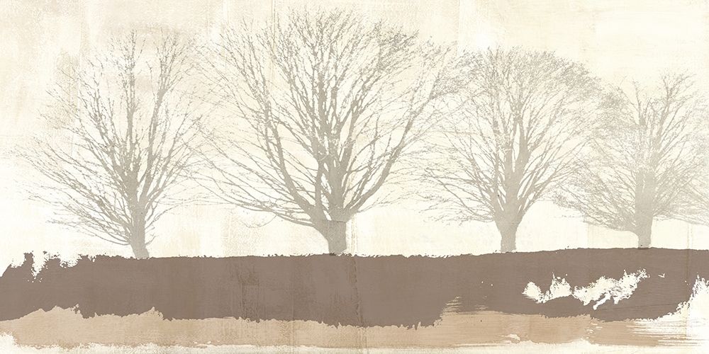 Tree Lines Neutral art print by Alessio Aprile for $57.95 CAD