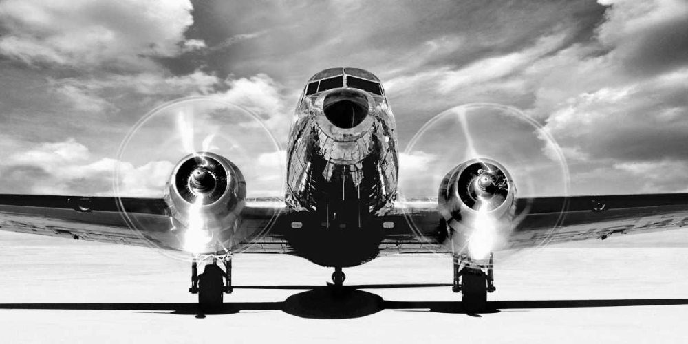 Airplaine taking off art print by Gasoline Images for $57.95 CAD
