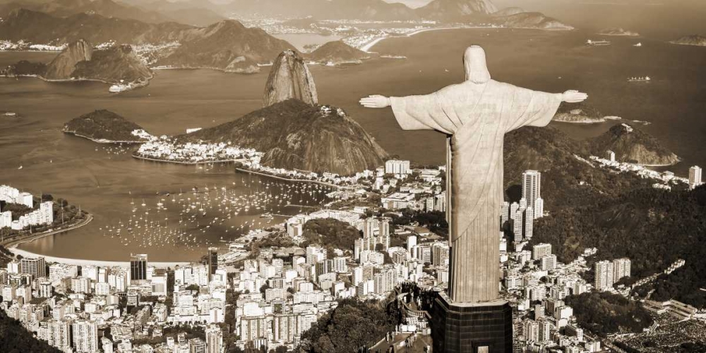 Overlooking Rio de Janeiro, Brazil art print by Pangea Images for $57.95 CAD