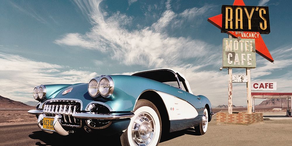 Cruisin USA art print by Gasoline Images for $57.95 CAD