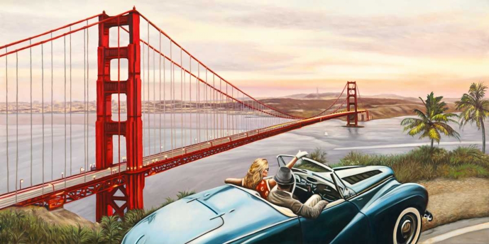 Golden Gate View art print by Pierre Benson for $57.95 CAD