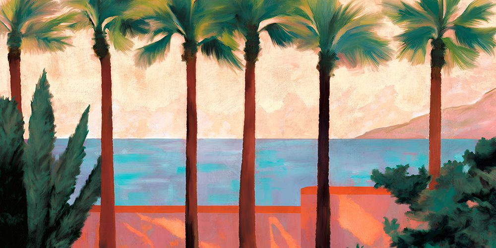 Mediterranean Gardens, Tanger art print by Renee Courtois for $57.95 CAD