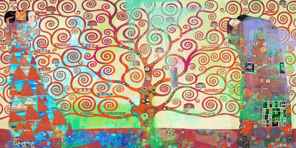 Klimts Tree of Life 2.0 art print by Eric Chestier for $57.95 CAD