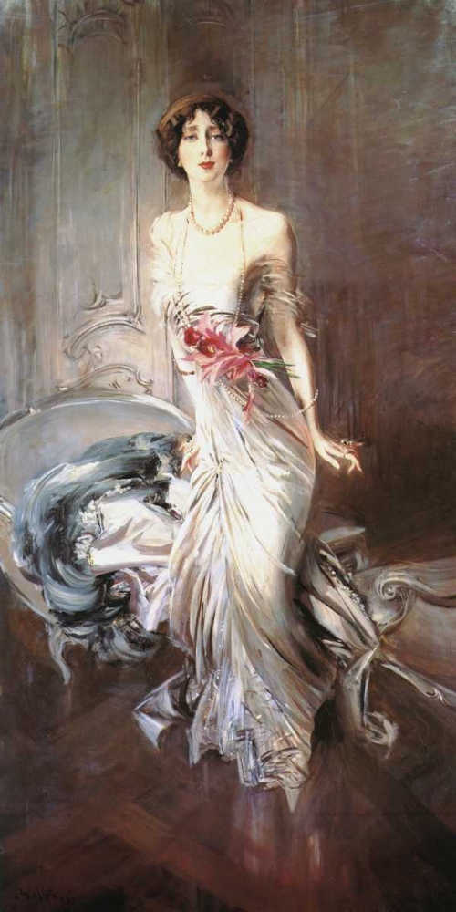 Madame Eugene Doyen art print by Giovanni Boldini for $57.95 CAD
