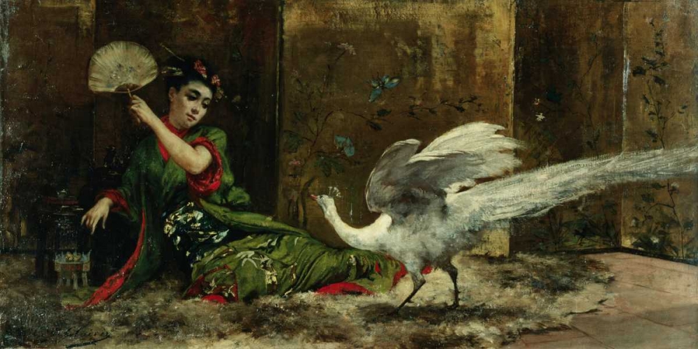 A Japanese Woman art print by Georges Clairin for $57.95 CAD