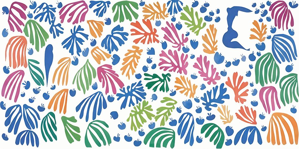 La perruche et la sirene, 1952 art print by Henri Matisse for $57.95 CAD