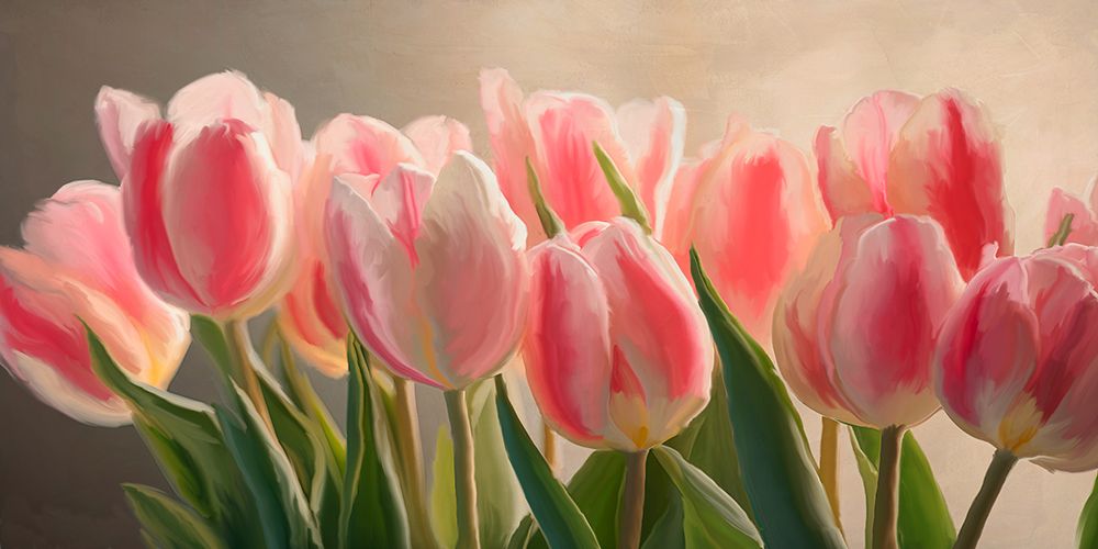 Tulips in Twillight art print by Luca Villa for $57.95 CAD