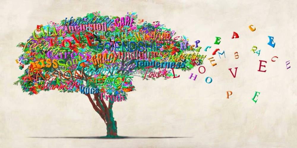 Tree of Humanity art print by MalÃ¬a Rodrigues for $57.95 CAD