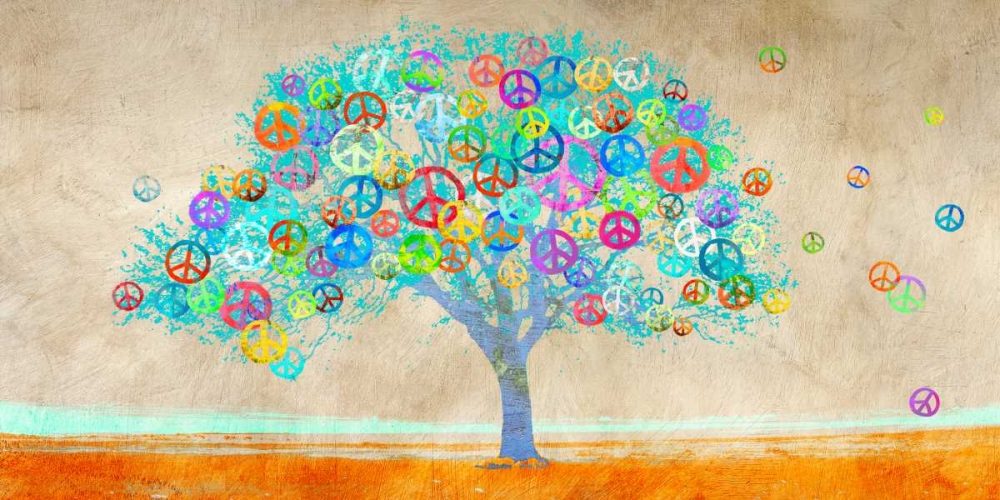Tree of Peace art print by MalÃ¬a Rodrigues for $57.95 CAD