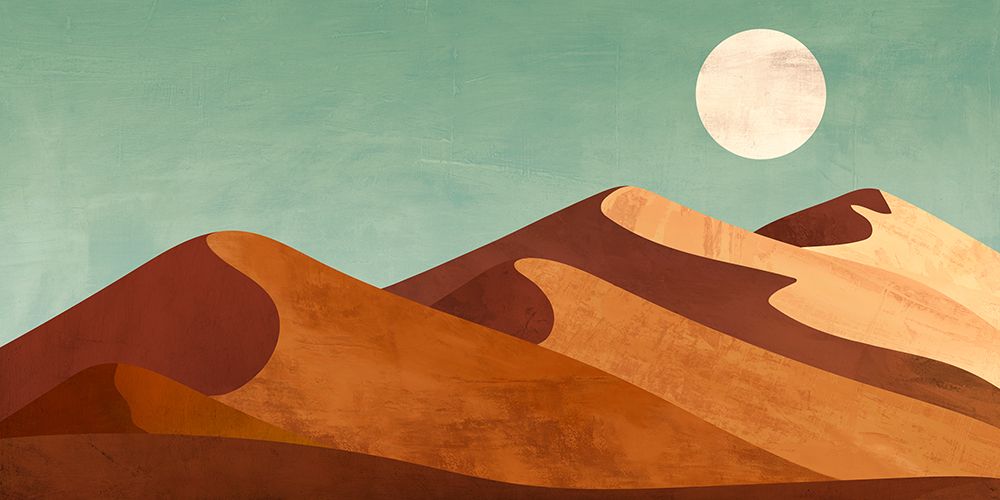 Dunes of Tranquillity art print by Miko Sayaka for $57.95 CAD