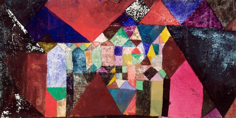 Municipal Jewel  art print by Paul Klee for $57.95 CAD