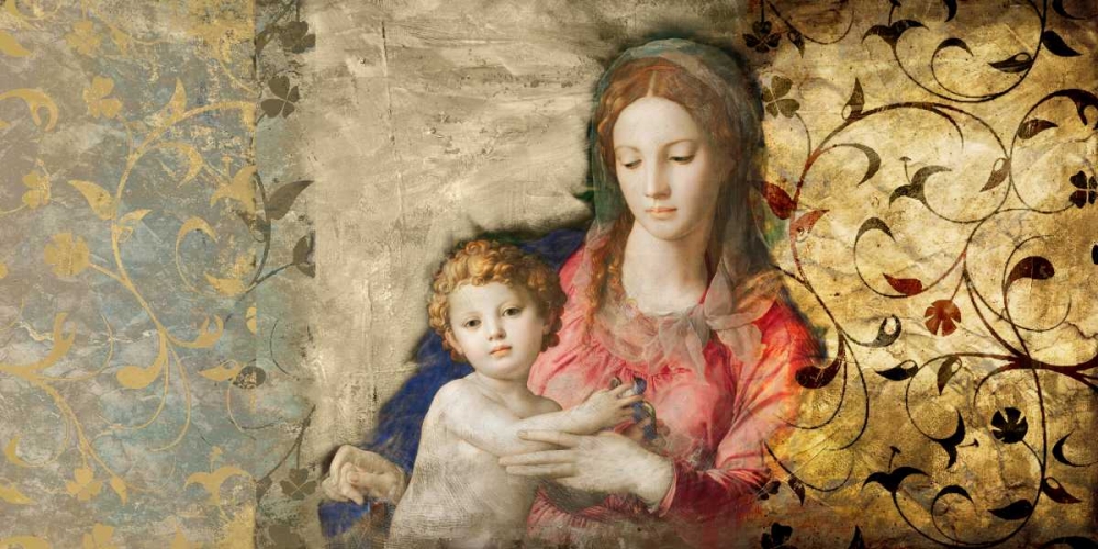Virgin Mary-after Bronzino art print by Simon Roux for $57.95 CAD
