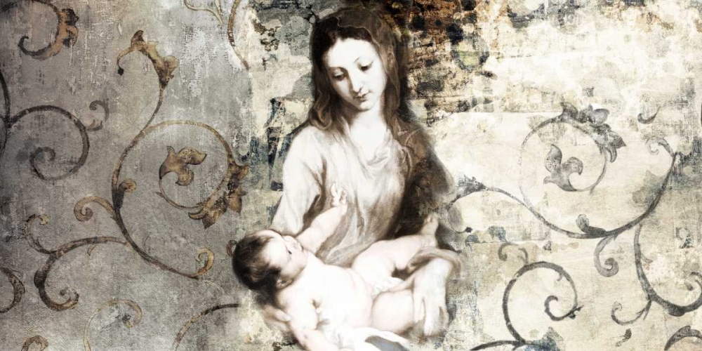 Madonna and Child-after Van Dyck art print by Simon Roux for $57.95 CAD