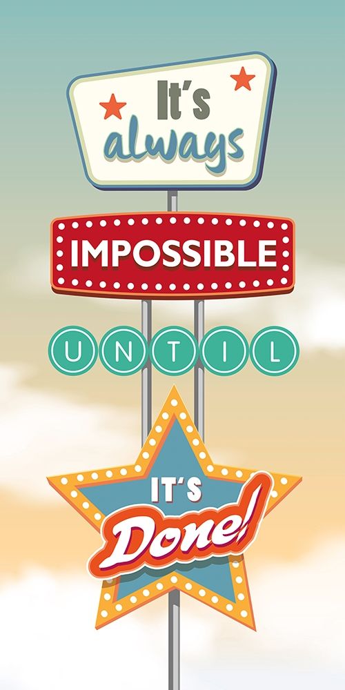 Its always impossible... art print by Hill Steven for $57.95 CAD