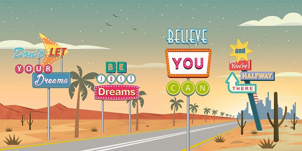 Believe you can... art print by Hill Steven for $57.95 CAD