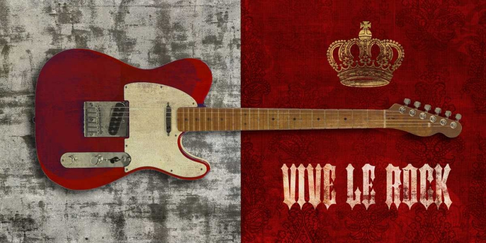 Vive le Rock art print by Steven Hill for $57.95 CAD