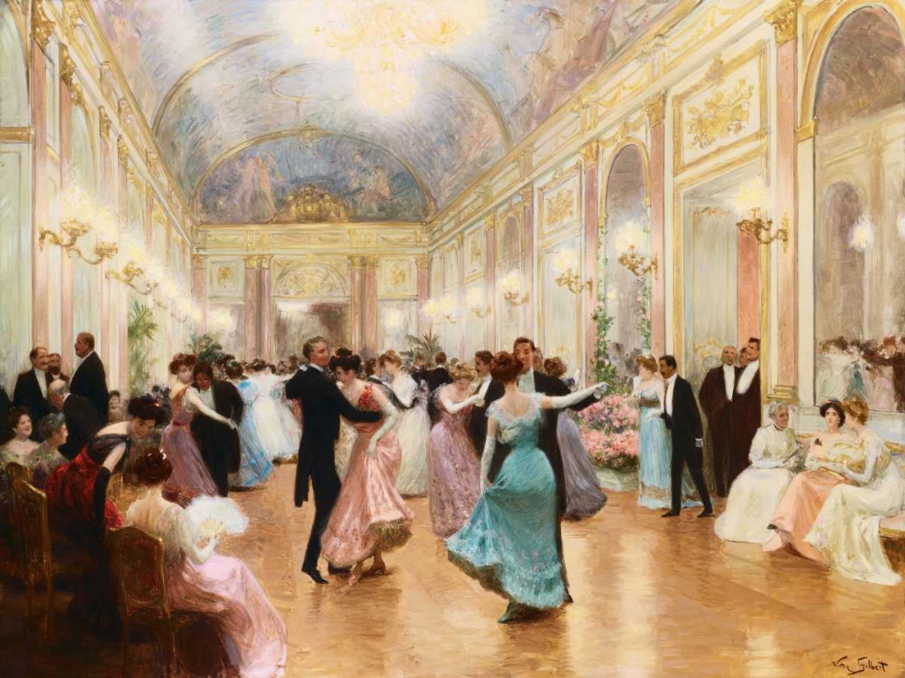 The Ball art print by Victor Gabriel Gilbert for $57.95 CAD