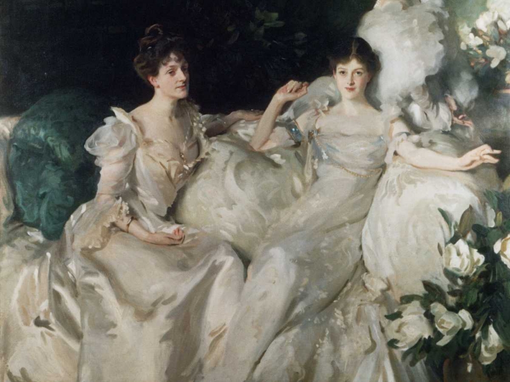 The Wyndham Sisters art print by John Singer Sargent for $57.95 CAD