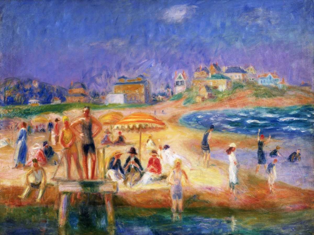 Bass Rocks Gloucester art print by William James Glackens for $57.95 CAD