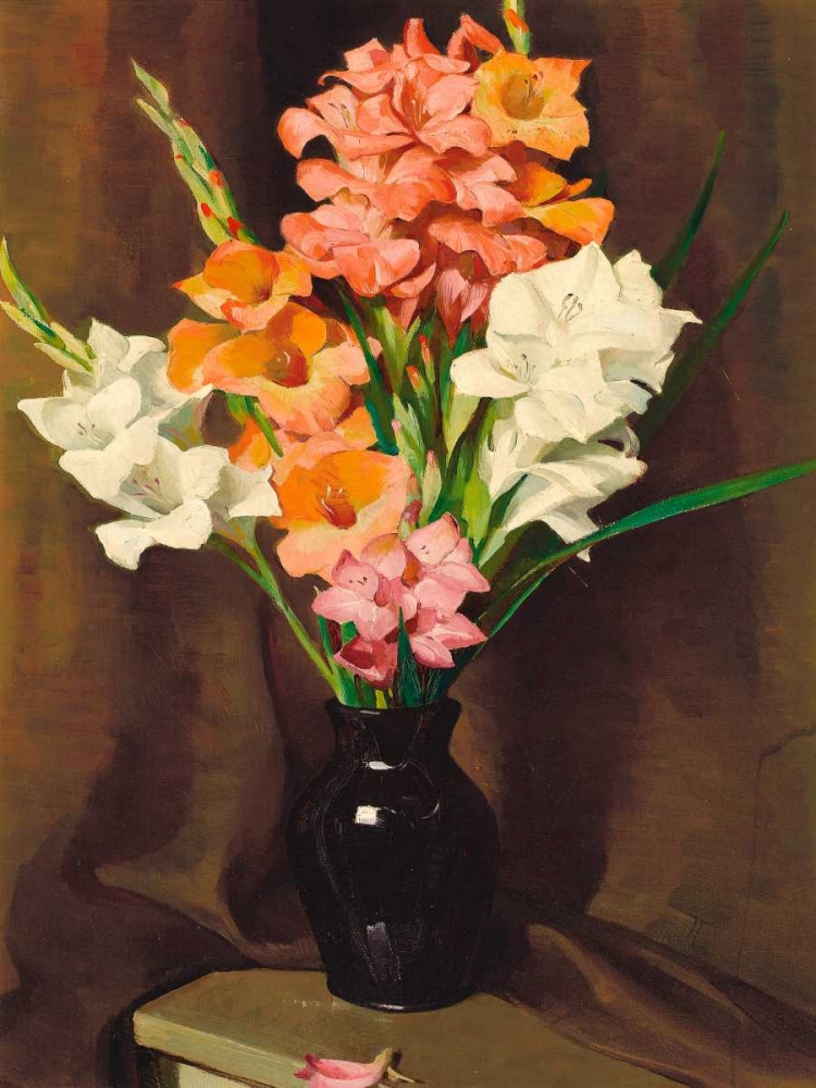 Vaso di fiori art print by William Herbert Dunton for $57.95 CAD