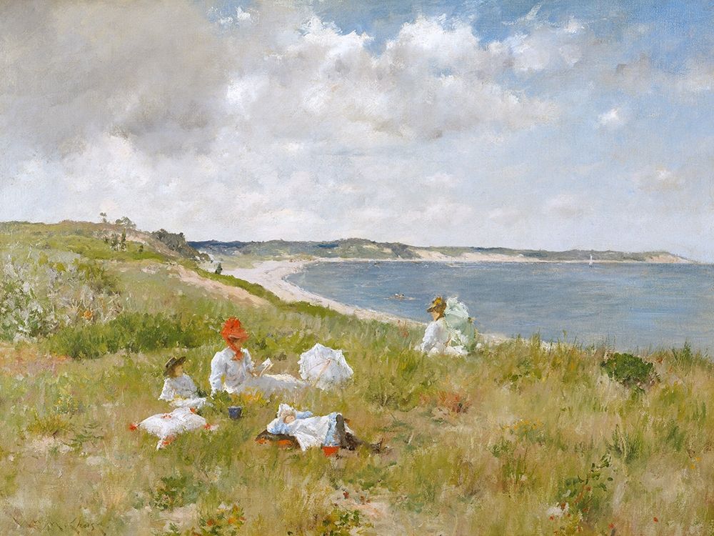Idle Hours art print by William Merritt Chase for $57.95 CAD