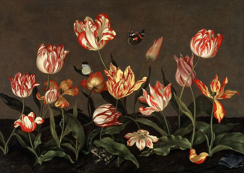 Still Life with Tulips art print by Johannes Bosschaert for $57.95 CAD