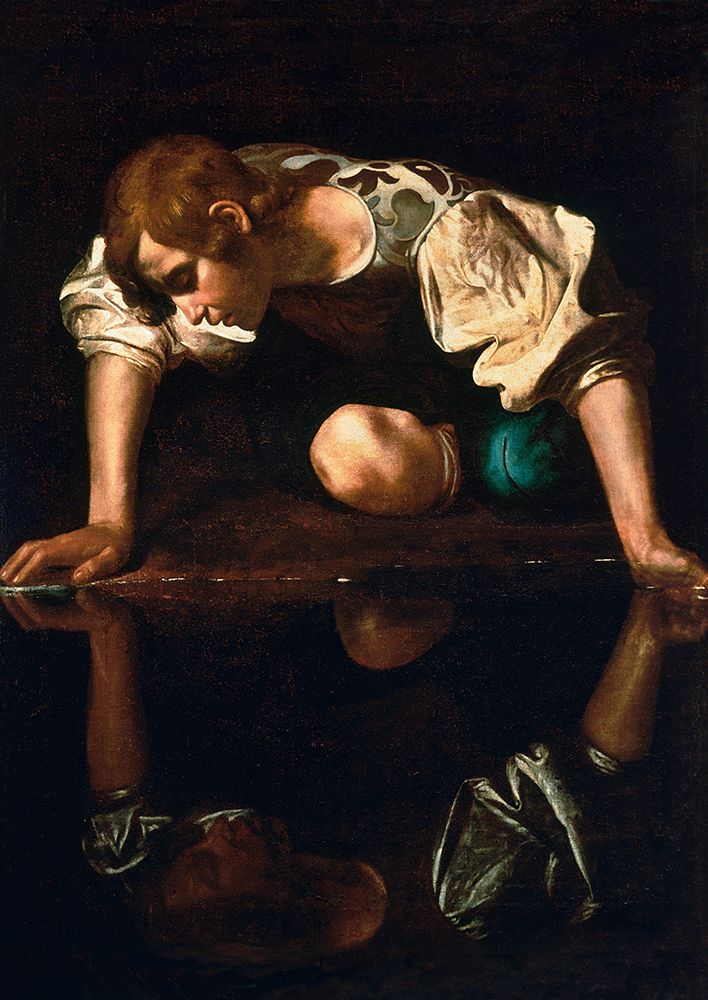 Narciso art print by Caravaggio for $57.95 CAD