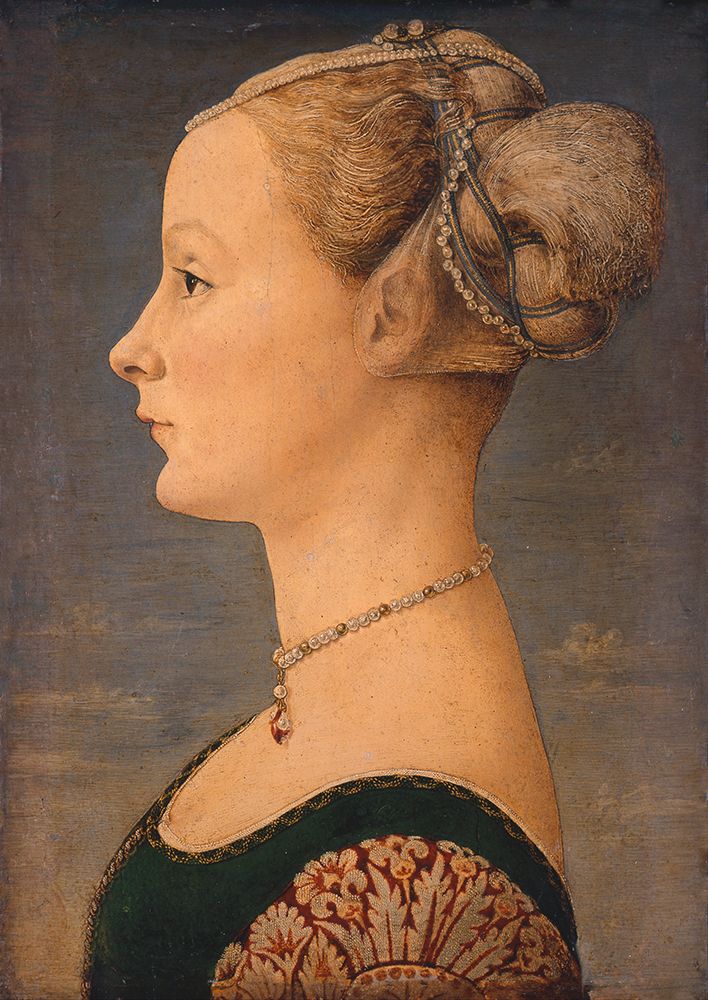 Ritratto di giovane donna art print by Piero del Pollaiolo for $57.95 CAD