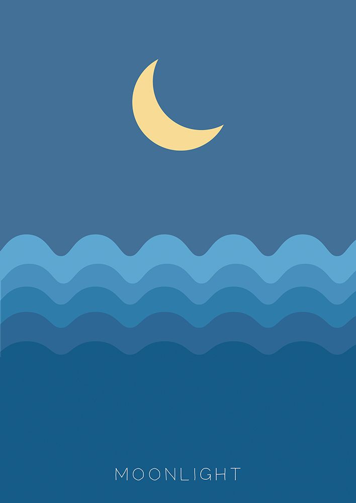 Moonlight art print by Atelier Deco for $57.95 CAD