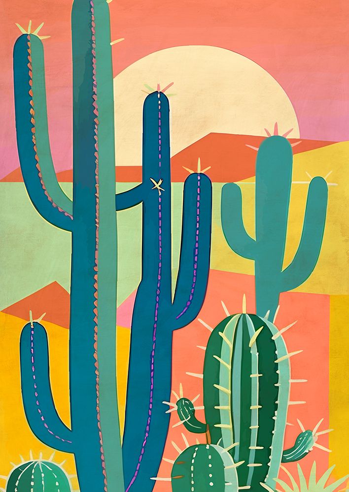 Mexicana II art print by Atelier Deco for $57.95 CAD