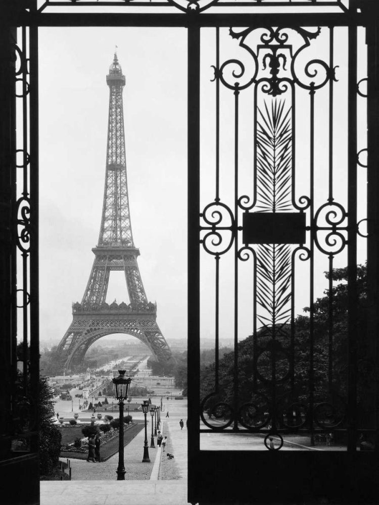 Eiffel Tower from the Trocadero Palace, Paris art print by Anonymous for $57.95 CAD