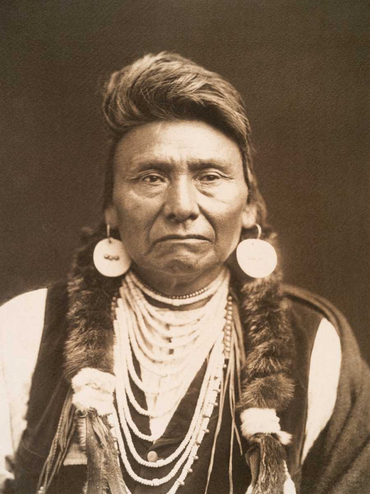 Chief Joseph- Nez Perce- 1900 art print by Anonymous for $57.95 CAD