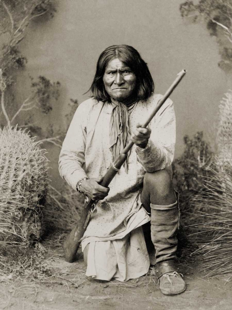 Geronimo- Apache- 1886 art print by Anonymous for $57.95 CAD