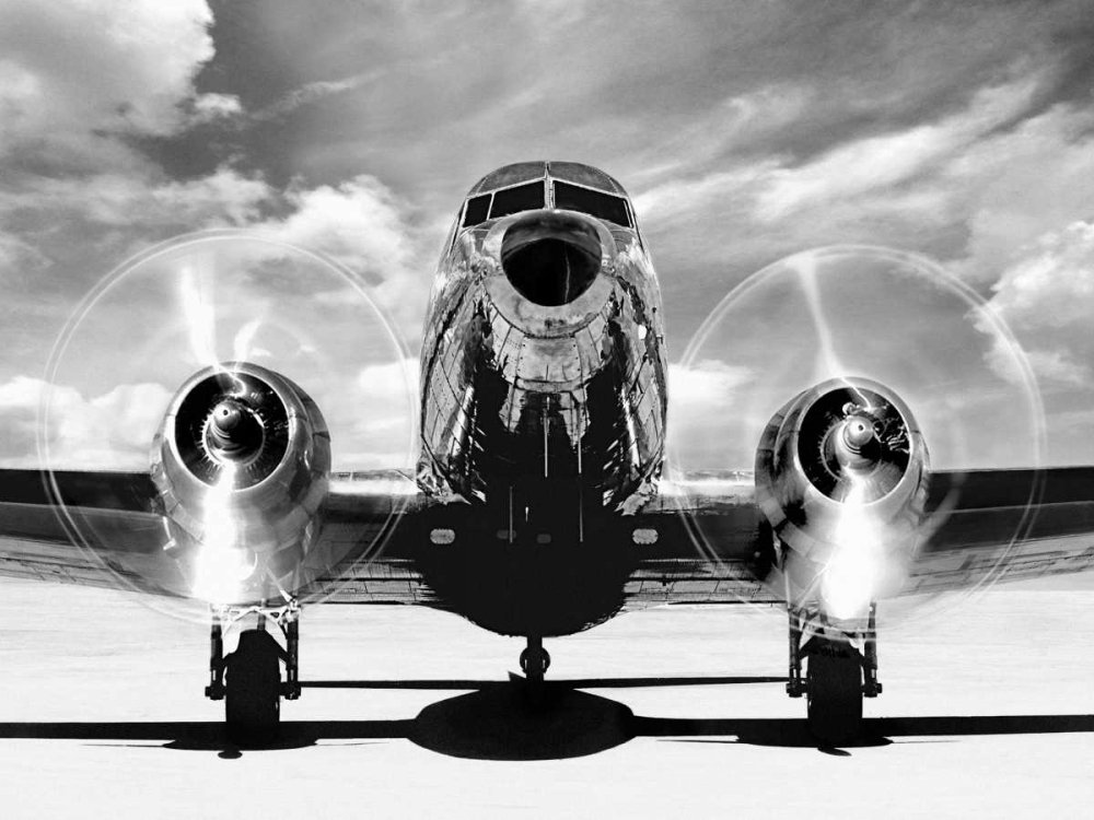 Airplaine taking off art print by Gasoline Images for $57.95 CAD