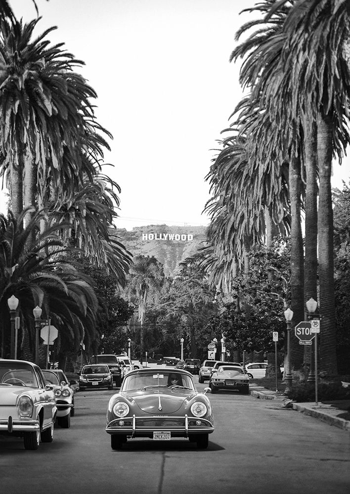 Boulevard in Hollywood - BW art print by Gasoline Images for $57.95 CAD