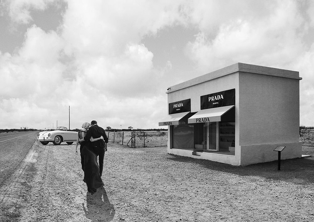 Marfa Lovers art print by Julian Lauren for $57.95 CAD