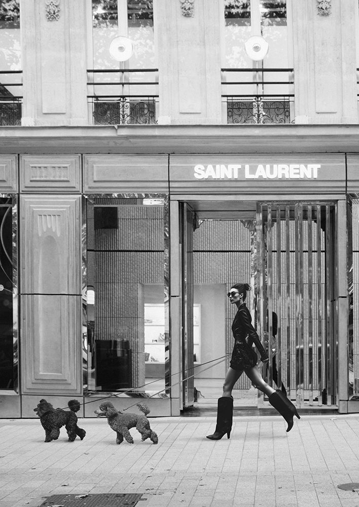 Morning in the Champs Elysees (detail) art print by Julian Lauren for $57.95 CAD