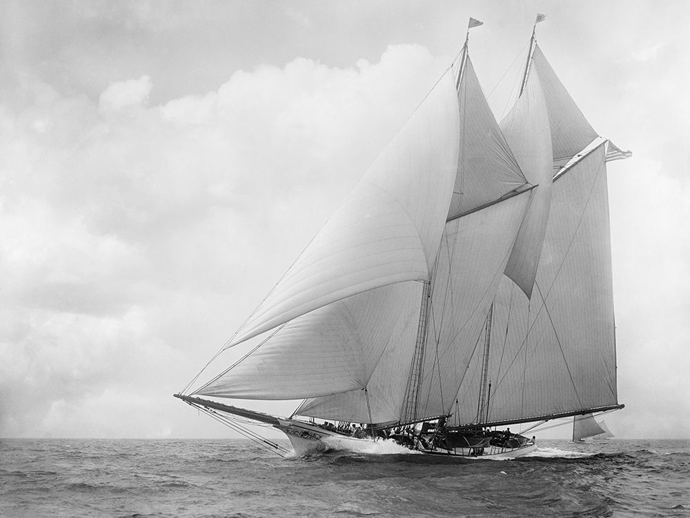 Yacht America, 1891 art print by Anonymous for $57.95 CAD