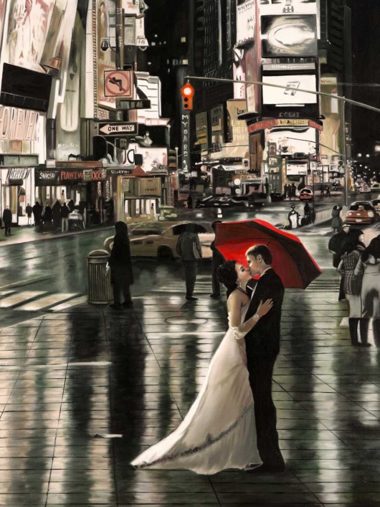 Romance in New York art print by Pierre Benson for $57.95 CAD