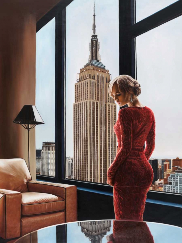 Interior in NYC art print by Pierre Benson for $57.95 CAD