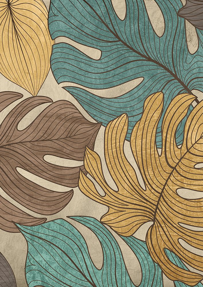 Jungle Panel II (detail) art print by Eve C. Grant for $57.95 CAD