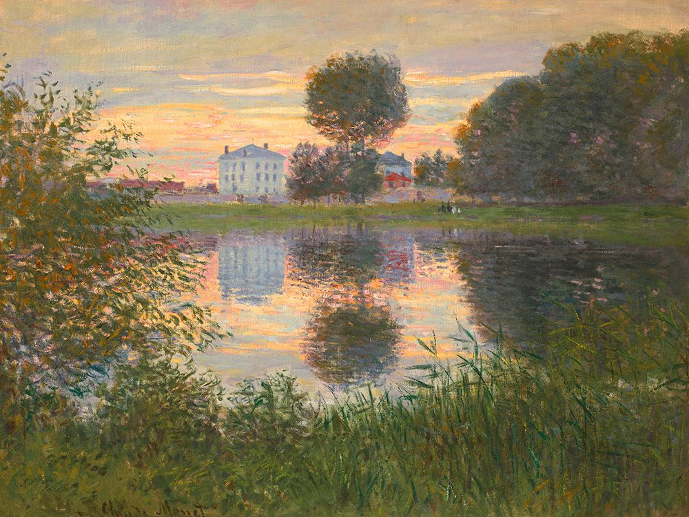 The Ball-Shaped Tree, Argenteuil, 1876 art print by Claude Monet for $57.95 CAD