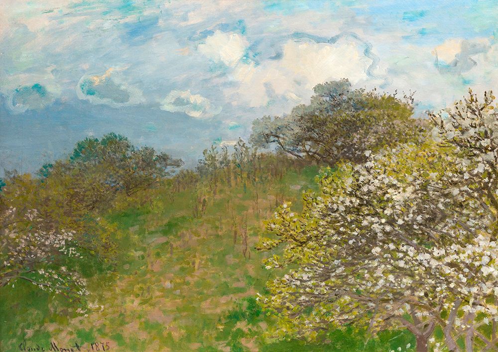 Le Printemps art print by Claude Monet for $57.95 CAD