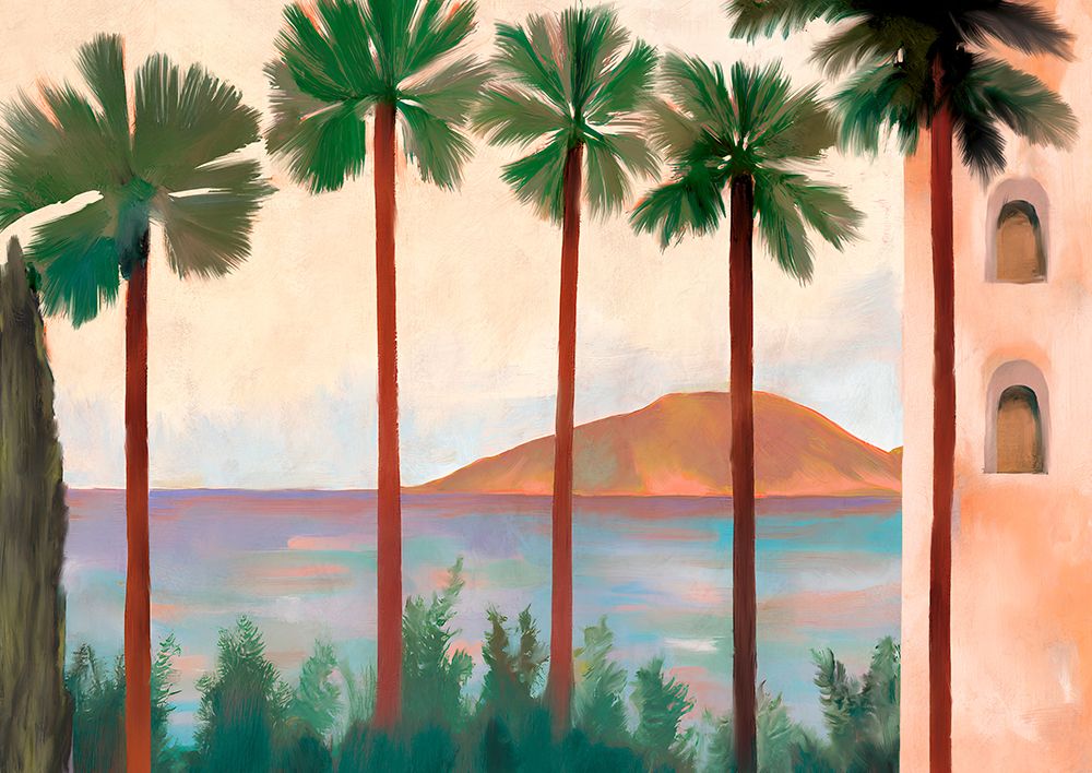 Mediterranean Gardens, Almeria art print by Renee Courtois for $57.95 CAD