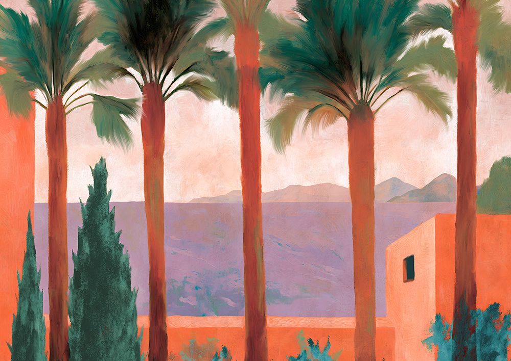 Mediterranean Gardens, Marrakech art print by Renee Courtois for $57.95 CAD