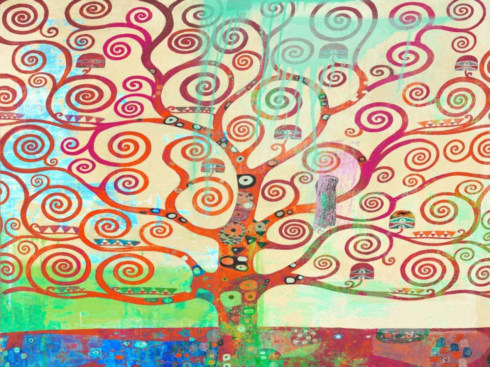 Klimts Tree 2.0 art print by Eric Chestier for $57.95 CAD