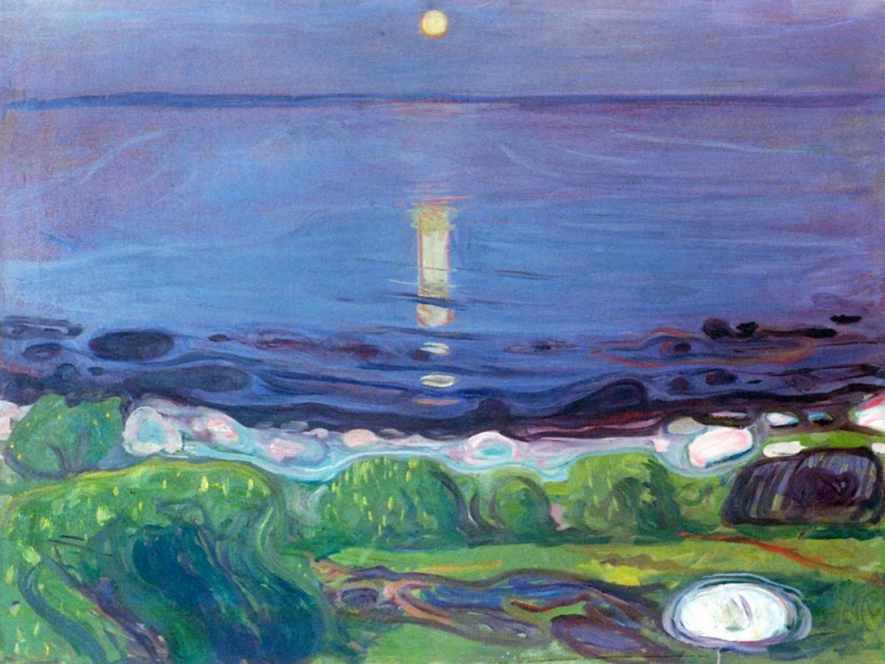 Seascape art print by Edvard Munch for $57.95 CAD