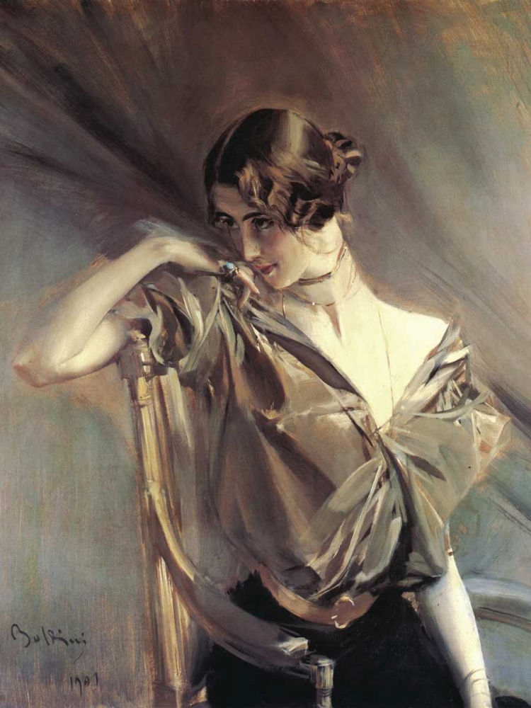 Cleo de Merode art print by Giovanni Boldini for $57.95 CAD