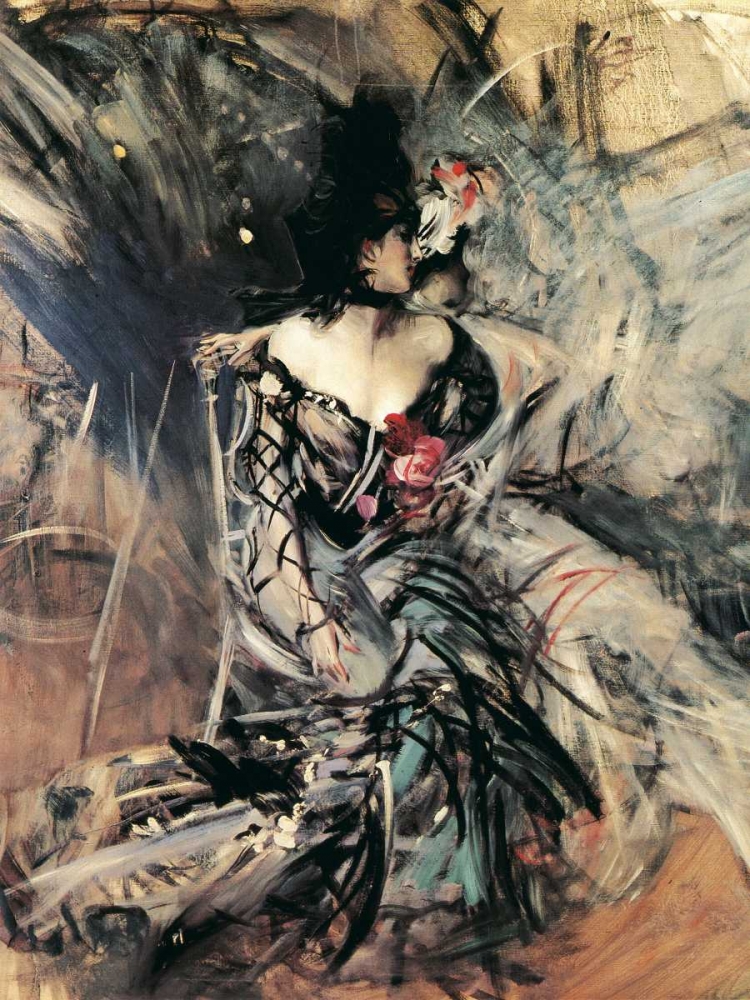Ballerine spagnole al Moulin Rouge art print by Giovanni Boldini for $57.95 CAD