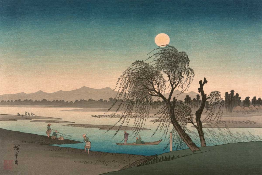 Fukeiga art print by Ando Hiroshige for $57.95 CAD